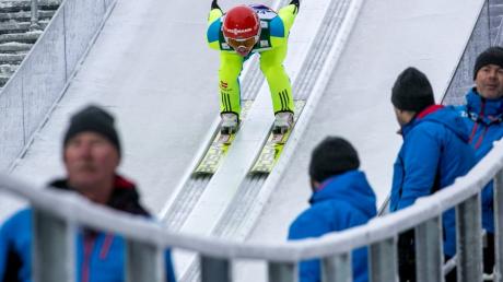 Zurück in der Spur: Richard Freitag durfte bei der Skiflug-WM allerdings nur drei Wertungssprünge abliefern, der vierte Durchgang musste wegen zu starker Winde abgebrochen werden