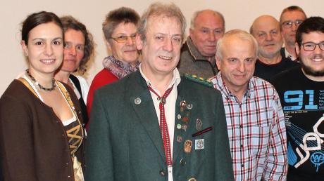 Eine ganze Reihe von Mitgliedern des Schützen- und Kegelvereins Goldberg Goldburghausen wurden bei der Generalversammlung für langjährige Vereinsmitgliedschaft ausgezeichnet. 	