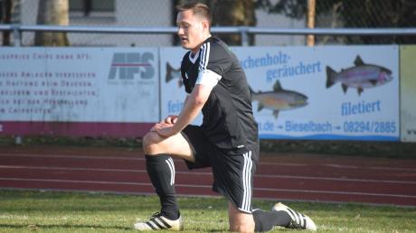 Michael Vogele vom FC Horgau will nach dem Abstieg aus der Bezirksliga schnellstens wieder aufstehen.