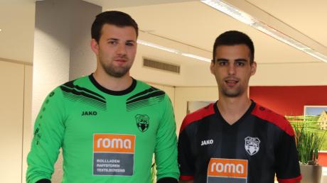 Für den SC Bubesheim spielen künftig der bisher im Tor des SC Ichenhausen stehende Simon Zeiser (links) und Innenverteidiger Mario Lacic. 