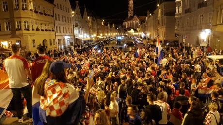 Haben die Kroaten in Augsburg am Sonntag wieder etwas zu feiern?