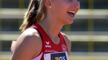 Unerwartetes Gold: Svenja Pfetsch vom SC Vöhringen. 	
