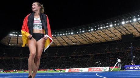 Gina Lückenkemper ist bislang einer der Stars der Leichtathletik-EM.