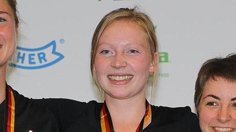Susanne Roß hatte bei der Deutschen Meisterschaft Grund zum Strahlen, ... 	