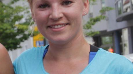 Hannah Sassnink holte in Bergheim Bronze.  	