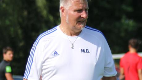 Mario Brettschneider, der neue Trainer des SV Holzkirchen, musste zum Auftakt eine Heimniederlage gegen den TSV Hollenbach quittieren. 	