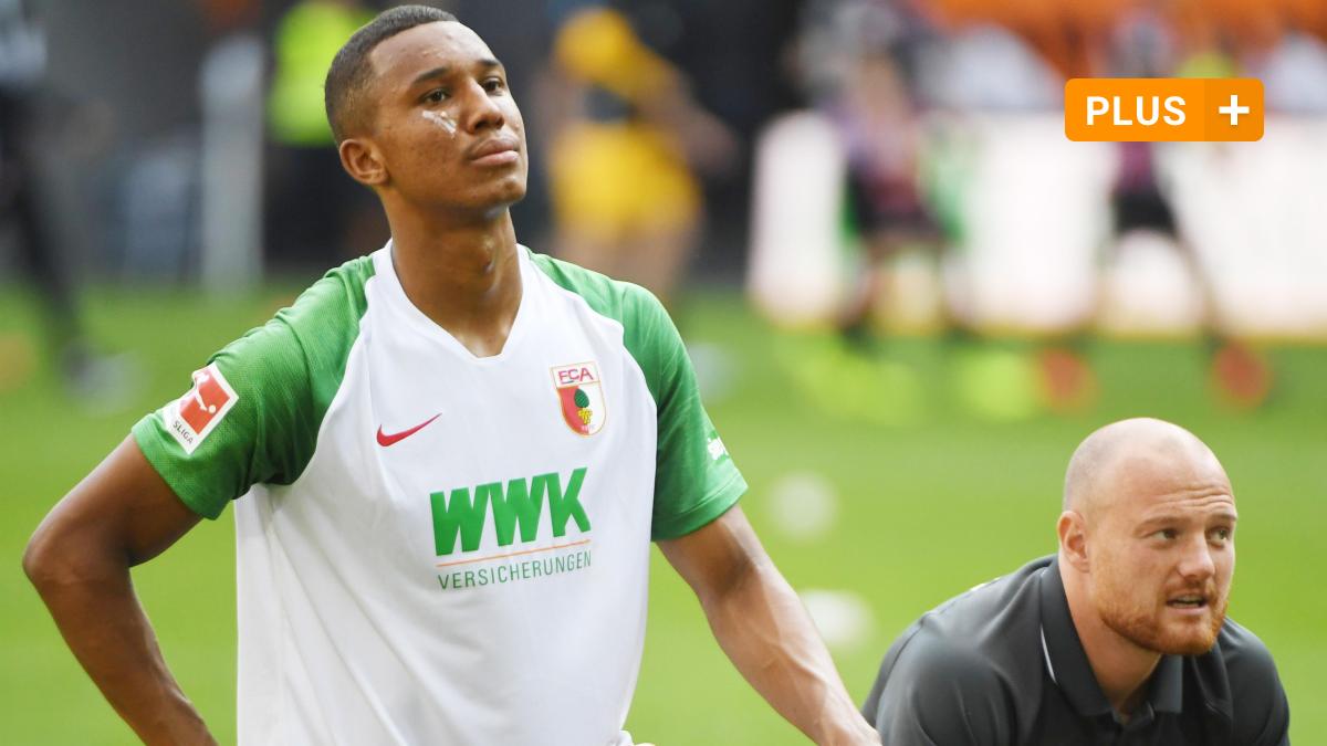 Felix Udokhai Autogrammkarte FC Augsburg 2019-20 Original Signiert 