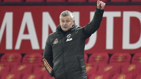 Trainer Ole Gunnar Solskjaer will mit Manchester United die Europa League gewinnen.