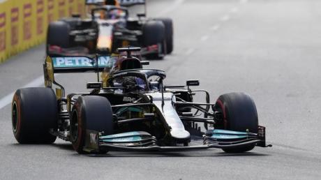 Fuhr in Baku ein historisch schlechtes Ergebnis ein: Lewis Hamilton.