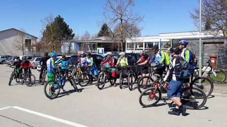 Auf die Räder, fertig, los! Die Bissinger Mountainbiker, hier bei einem Lehrgang, freuen sich auf die Saison.