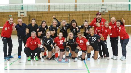 Auftakt gelungen: Die Volleyballerinnen des FC Kleinaitingen gewannen ihr erstes Spiel in der neuen Regionalliga-Saison mit 3:1 gegen Straubing. 	