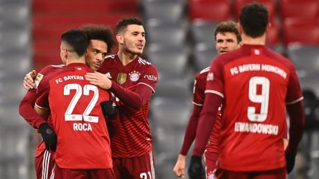Klare Sache: Mit 4:0 siegte der FC Bayern gegen den Wolfsburg.