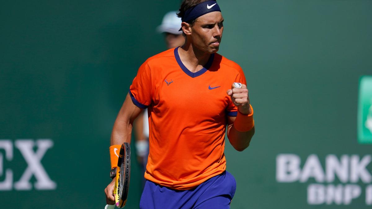 #WTA in Indian Wells: Rafael Nadal gewinnt 17. Tennis-Spiel in Serie