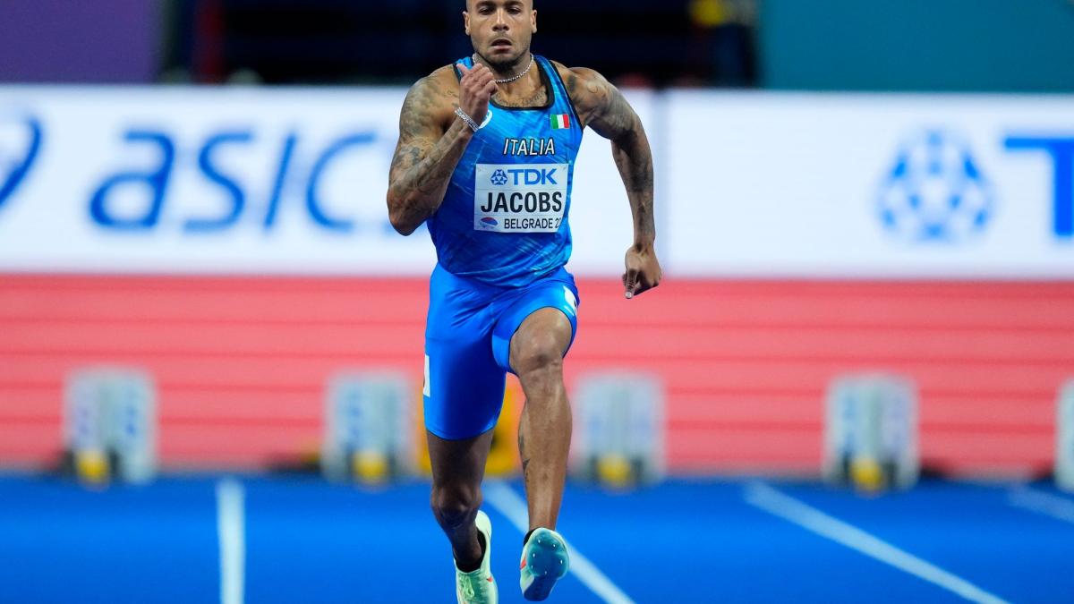 #Hallen-Weltmeisterschaft: Jacobs sprintet zu WM-Titel über 60 Meter