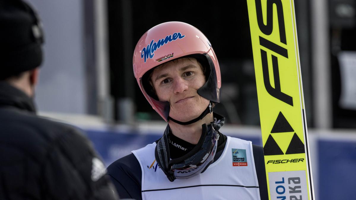 #Skifliegen: Karl Geiger verpasst beim Skifliegen in Oberstdorf eine Aufholjagd