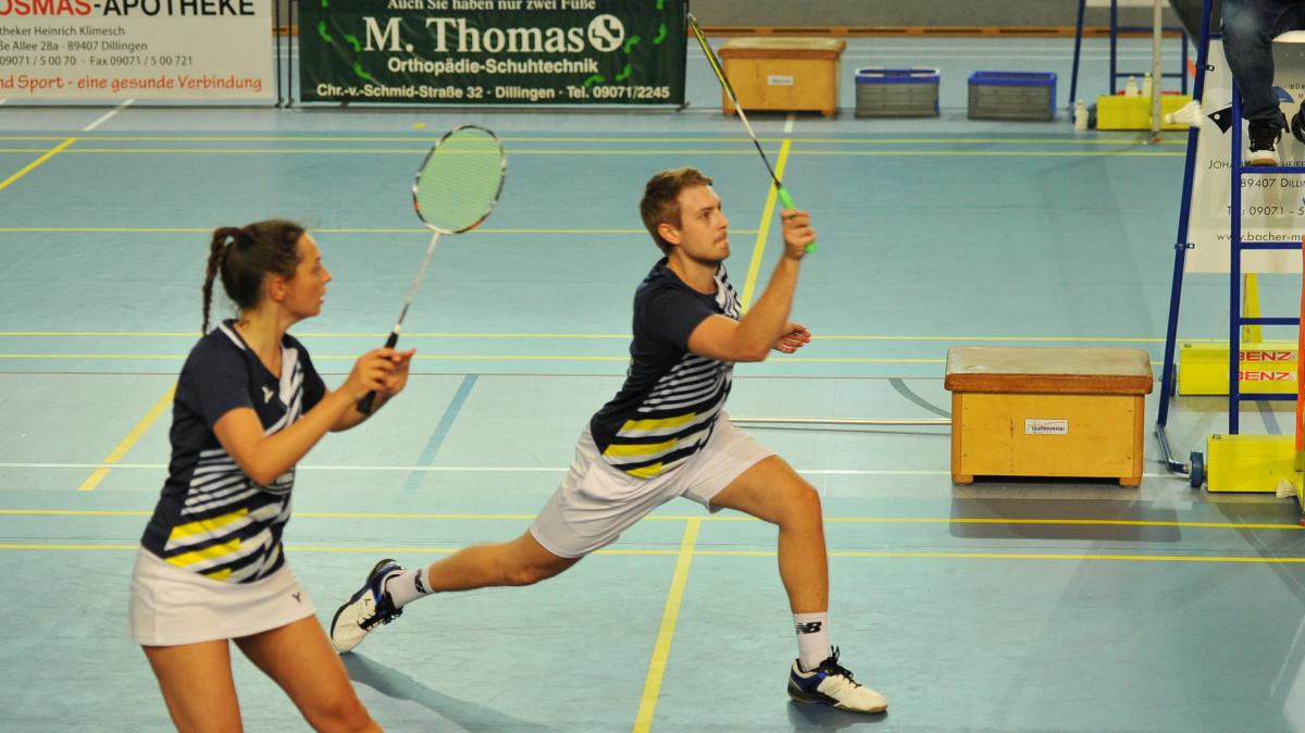 #Badminton: Der Vizetitel bleibt in Dillinger Schlagweite