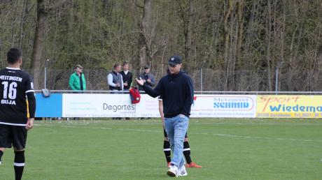 Nur als Zuschauer kann Meitingens Matthias Schuster gegen seinen zukünftigen Verein SC Bubesheim verfolgen. 