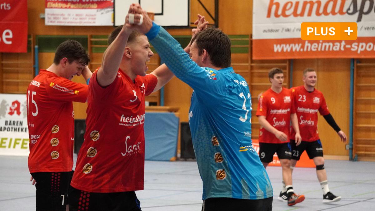 #Handball: Aufstiegsrunde: Die Aichacher Handball-Männer jubeln zum Auftakt