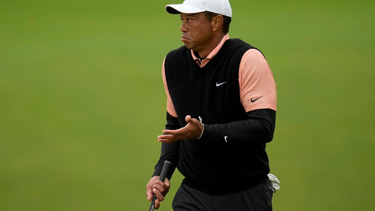 #Starke Schmerzen: Golf-Star Tiger Woods gibt bei PGA Championship auf