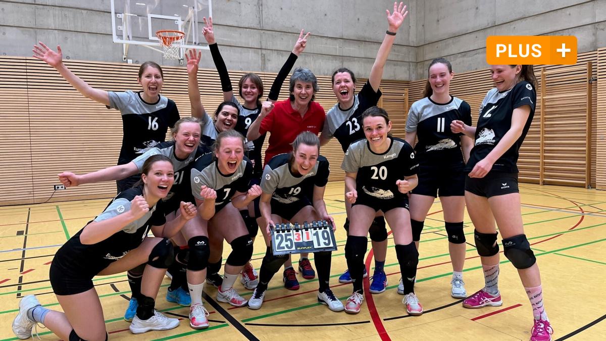 #Volleyball: TSV Gersthofen: Statt Rückzug wird die Meisterschaft gefeiert