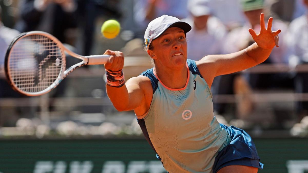 #French Open: Von Sieg zu Sieg: Swiatek im Halbfinale gegen Kassatkina