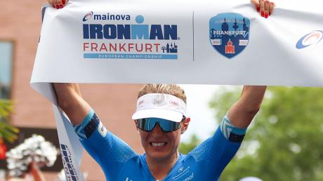 Gewann den Ironman in Frankfurt: Triathletin Daniela Bleymehl.