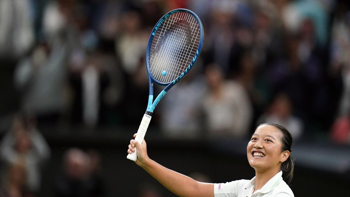 #Williams-Bezwingerin Tan setzt Wimbledon-Erfolgsserie fort
