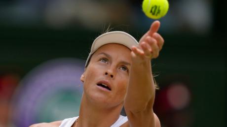 Für Tatjana Maria war im Halbfinale von Wimbledon Schluss.