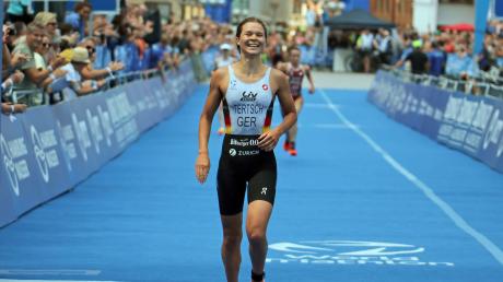 Wurde über die Sprintdistanz in Hamburg überraschend Dritte: Lisa Tertsch.
