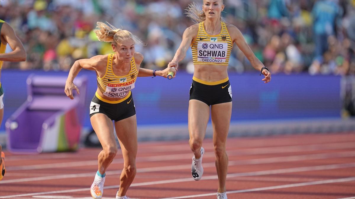 #Leichtathletik-WM: Deutsche 400-Meter-Staffeln verpassen Finals