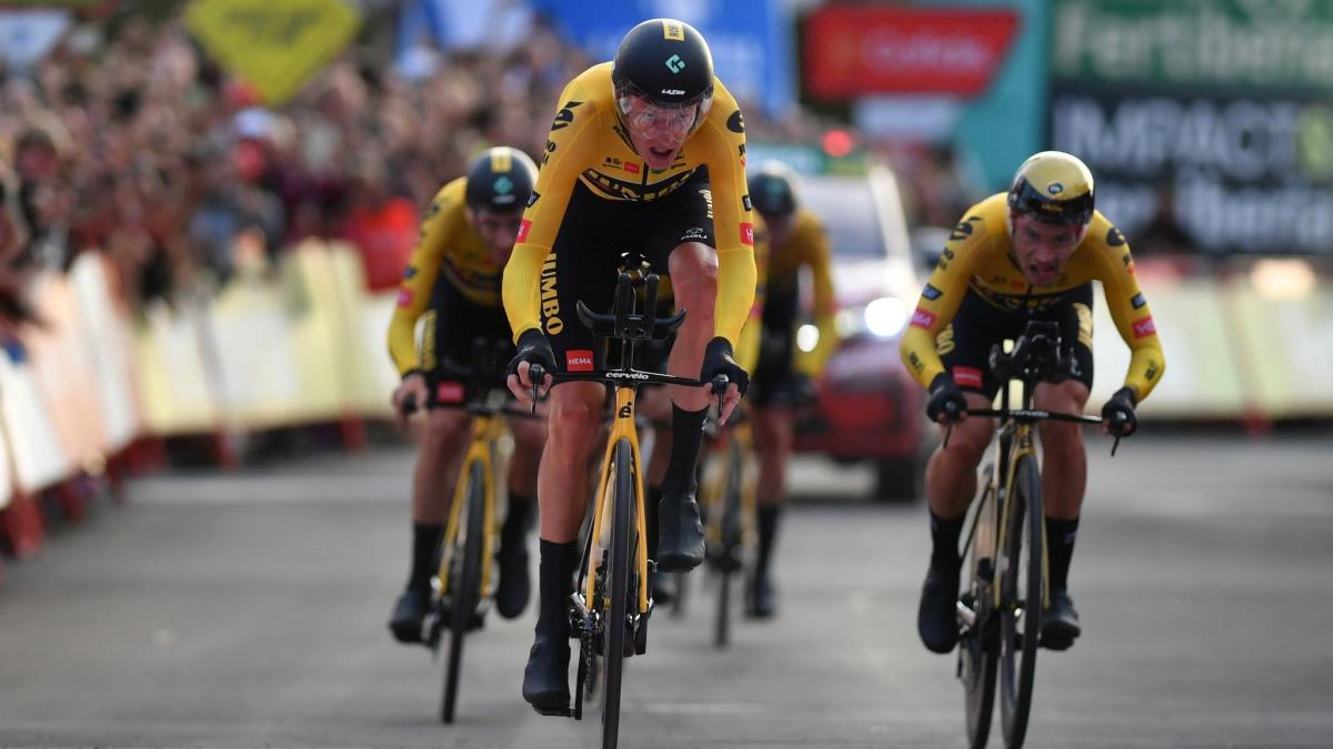 77ª Vuelta a España: Roglic-Team Jumbo-Visma domina el estreno de la Vuelta a Utrecht