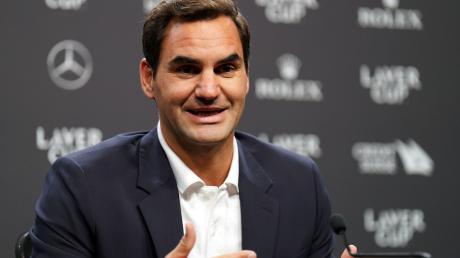 Tennisstar Roger Federer beendet nach dem Laver Cup in London seine Karriere.
