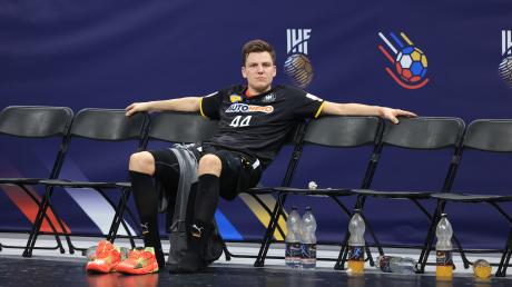 Ziemlich platt: Nach der Niederlage im Viertelfinale gegen Frankreich ruht sich Christoph Steinert aus. Das WM-Turnier ist für die deutsche Mannschaft allerdings noch nicht beendet. 