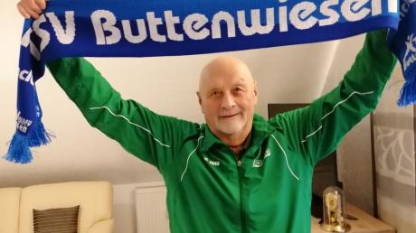 Max Mordstein ist seit 2013 Ehrenvorsitzender des TSV Buttenwiesen und ein großer Fan der Zweitligaturner aus dem Zusamtal.