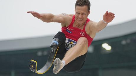 8,64 Meter: Markus Rehm hat seine Weltbestmarke um zwei Zentimeter überboten.