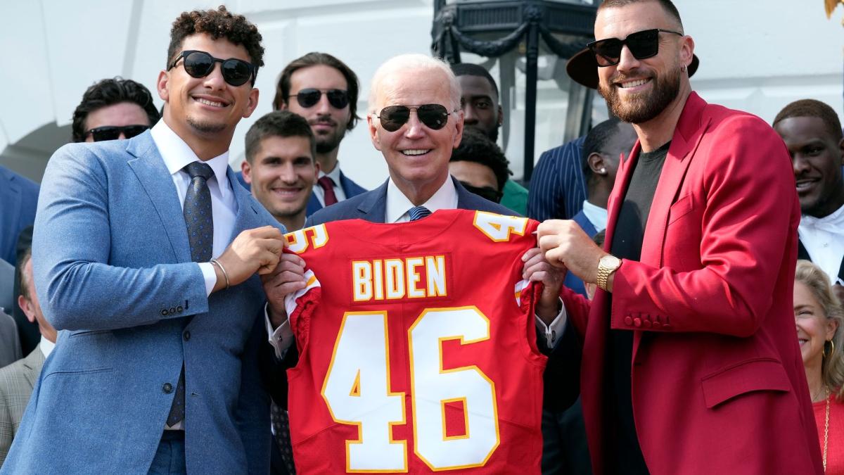 #Biden empfängt Super-Bowl-Champions Kansas City Chiefs