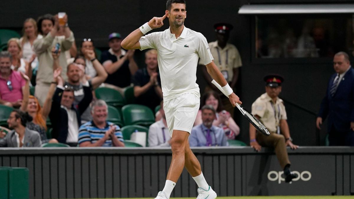 #Djokovic erreicht mühelos Achtelfinale in Wimbledon