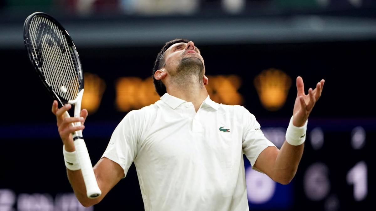 #Achtelfinale von Djokovic in Wimbledon unterbrochen