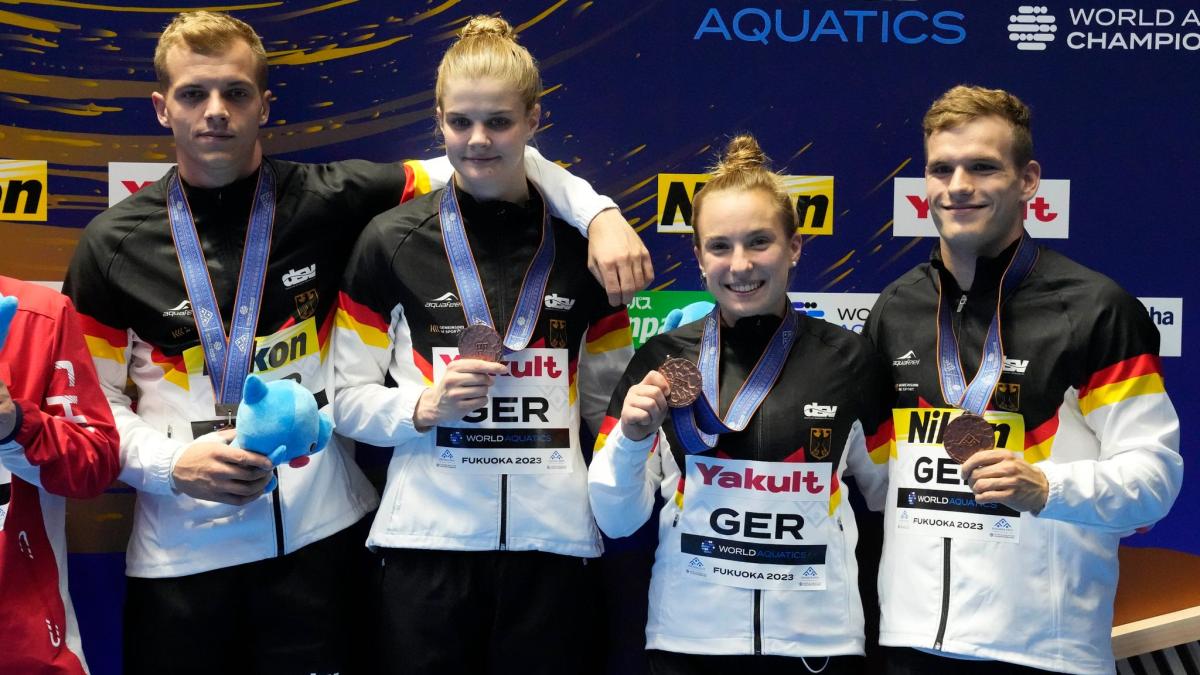 #Schwimm-WM: WM-Bronze für deutsches Wassersprung-Team