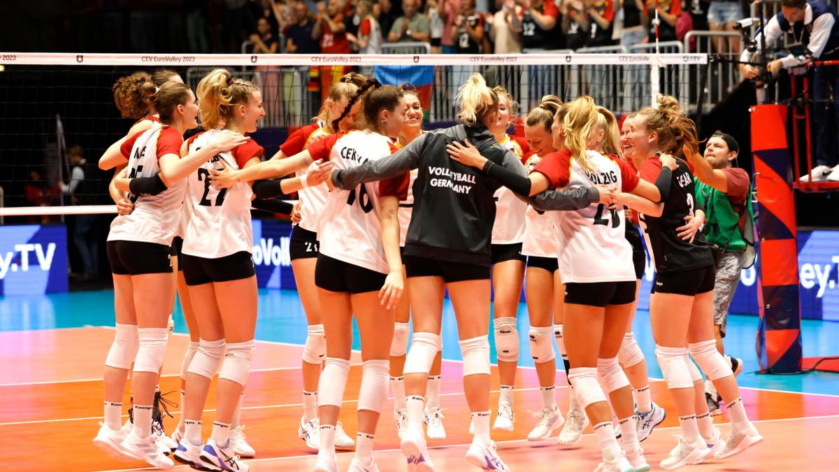 #Zweiter Sieg für deutsche Volleyballerinnen bei Heim-EM