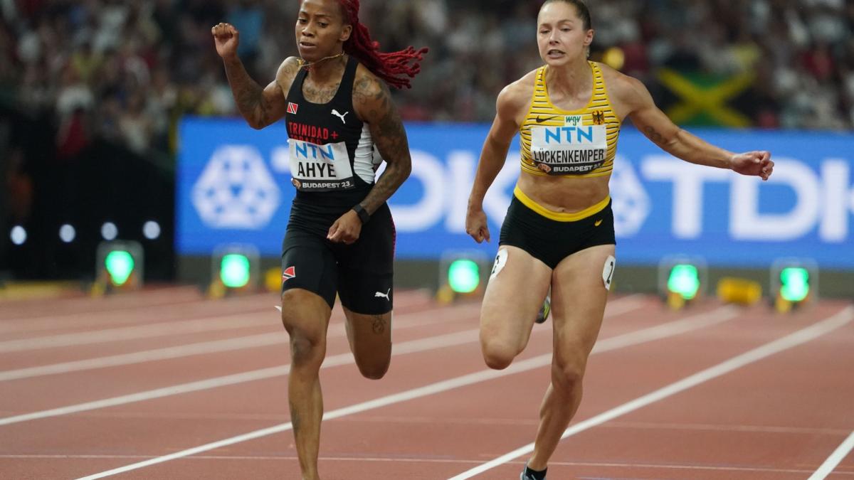 #Gina Lückenkemper verpasst WM-Finale über 100 Meter