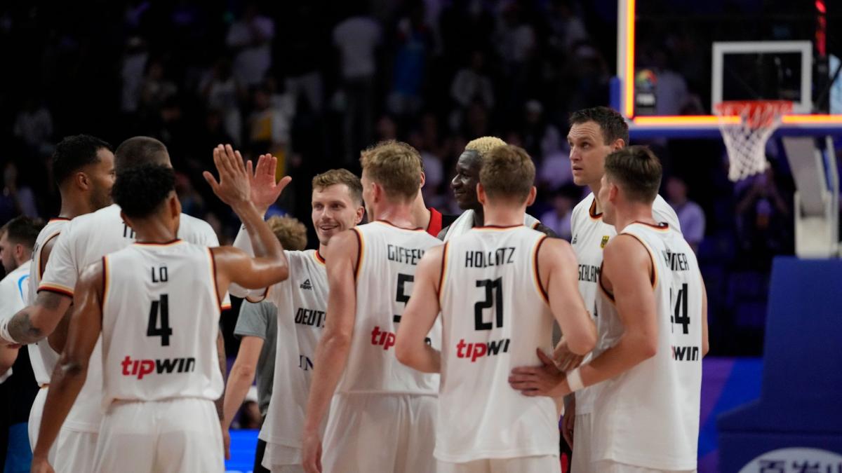 Basketball-WM 2023 Deutschland - Lettland heute live im TV and Stream