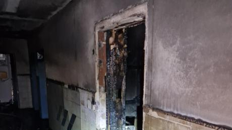 Ein Brand ist am Donnerstagabend im Keller des Sportheims in Griesbeckerzell ausgebrochen. Foto: Bernhard Höß, Feuerwehr Griesbeckerzell