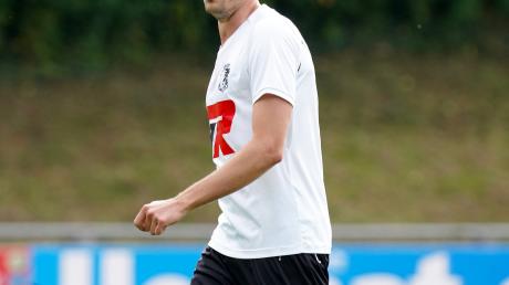 Christoph Prestel trifft in Horgau zweimal für den TSV Wertingen.