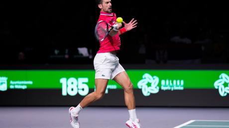 Novak Djokovic setzte sich in zwei Sätzen gegen Cameron Norrie durch.