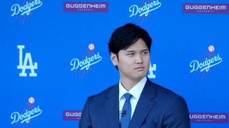 Shohei Ohtani von den Los Angeles Dodgers ist der beste Baseballspieler der Welt.