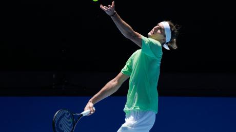Hat noch einen Tag länger für die Vorbereitung auf die Australian Open: Alexander Zverev.