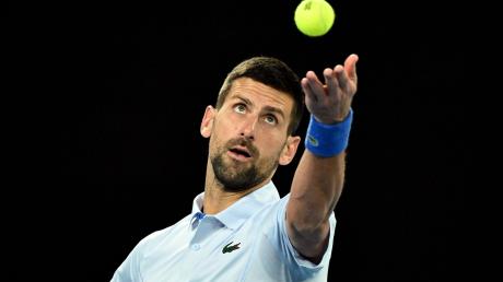 Hat eine Schwäche für einen Baum in Melbourne: Novak Djokovic.