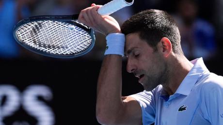 Muss sich im Halbfinale der Australian Open geschlagen geben: Novak Djokovic.
