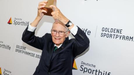 Der 87-jährige Hans Wilhelm Gäb ist eine der einflussreichsten Persönlichkeiten des deutschen Sports.